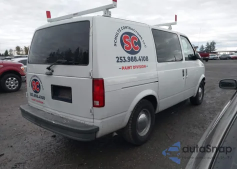 1999 Chevrolet Astro из США, поврежденный, VIN 1GCDL19W4XB194018